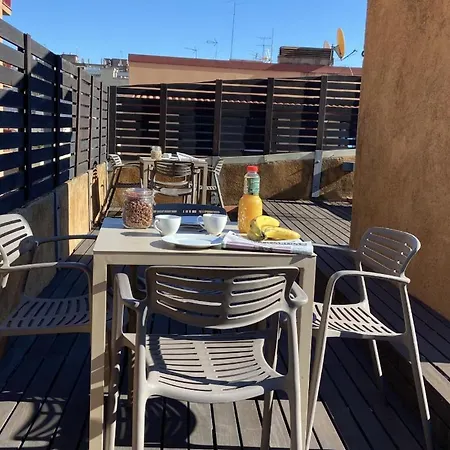 Mab1 - A Pie De Calle Con Terraza Privada Апартаменты *