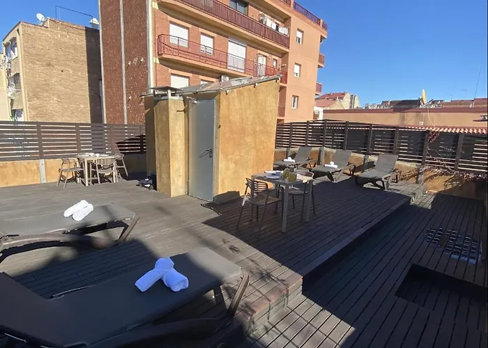 Mab1 - A Pie De Calle Con Terraza Privada * Barcellona